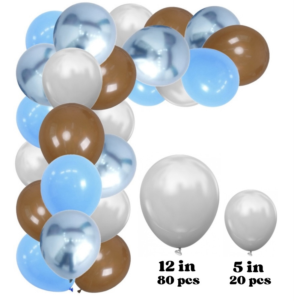 Набір повітряних куль для фотозони 100 шт., фото 1