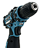 Акумуляторний дриль-шурупокрут Makita (12V, 3AH) Надійний компактний шурупокрут Макіта mm, фото 8