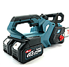 Акумуляторна пила Makita (48V, 6 Ah) Макіта шина 40 см безщіткова з безключовим натягуванням ланцюга mm, фото 8