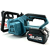 Акумуляторна пила Makita (48V, 6 Ah) Макіта шина 40 см безщіткова з безключовим натягуванням ланцюга mm, фото 3