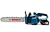 Акумуляторна пила BOSCH (48V, 6 Ah) Потужна безщіткова пила Бош із шиною 40 см для дров mm, фото 4