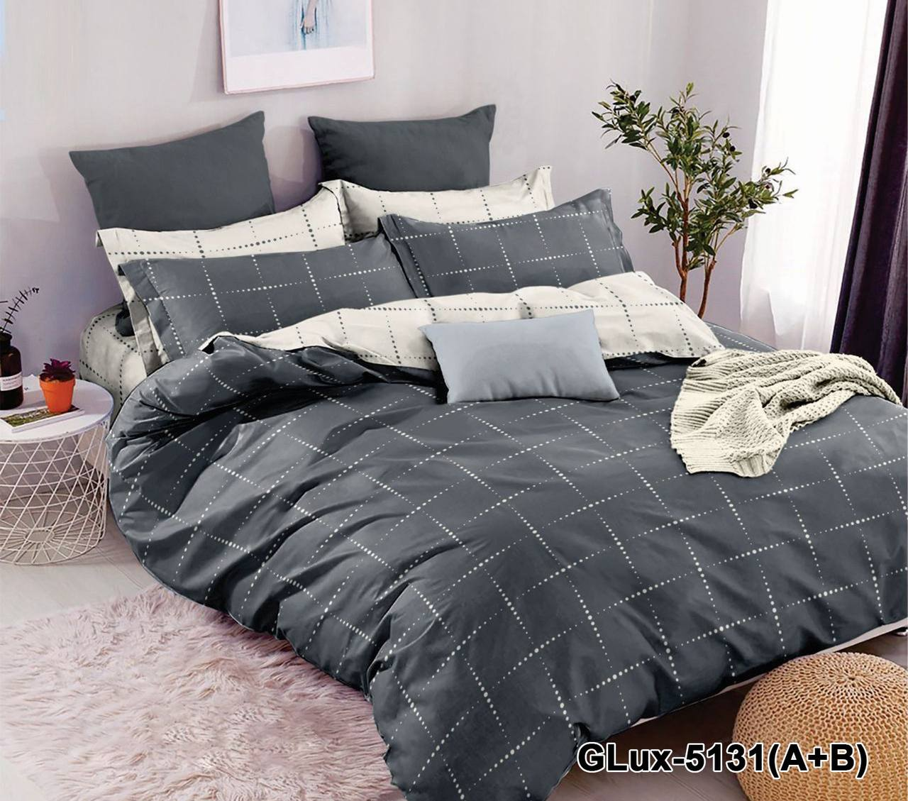 Полуторный комплект. Бязь