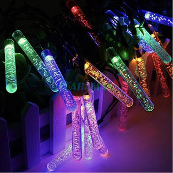 Новорічна гірлянда Бурульки 5 м, 20 LED RGB Мульти (різнокольоровий)