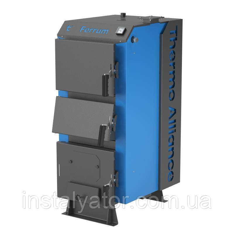 Котел твердопаливний сталевий Thermo Alliance Ferrum Plus V 4.0 FSF 26