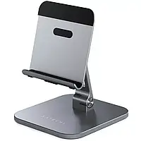 Тримач телефону Satechi Aluminum Desktop Stand Space Gray для iPad/Tablet (ST-ADSIM)