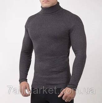 Гольф чоловічий 2923 grey р.58-62 "Алія" недорого гуртом від прямого постачальника