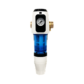 Фільтр сітчастий CPF-3-L з поворотним кріпленням 360 редуктором і манометром