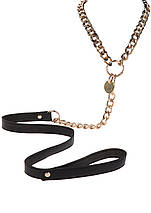 Нашийник та повідець Taboom Dona Statement з рожево-золотистого металу, фото 4