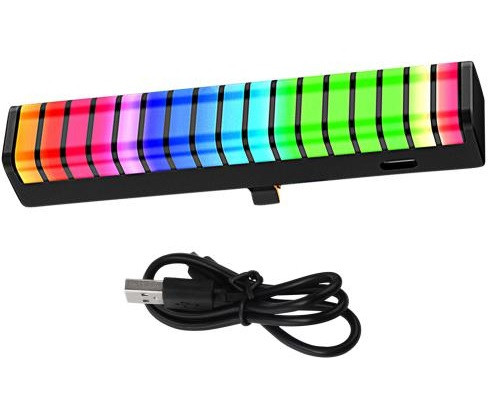 Музичний автомобільний RGB-дифузор у формі ритму F1 Аромадифузор в авто