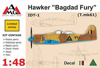 Літак Hawker Bagdad Fury IDT-1 T.mk61