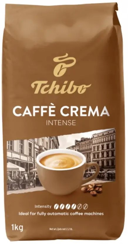 Кава в зернах Tchibo Caffe Crema Intense 1000г 100% Арабіка