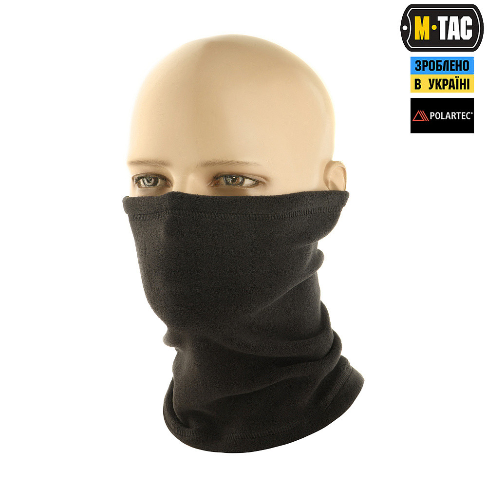 Шарф-труба довгий M-Tac Polartec Black