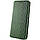 Чохол-книжка для смартфона Rubic Leather for Samsung Galaxy A55 Green, фото 2