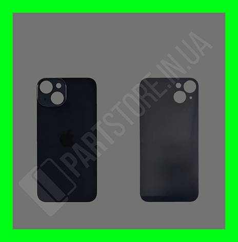 Кришка iPhone 14 Black (великий отвір), фото 1