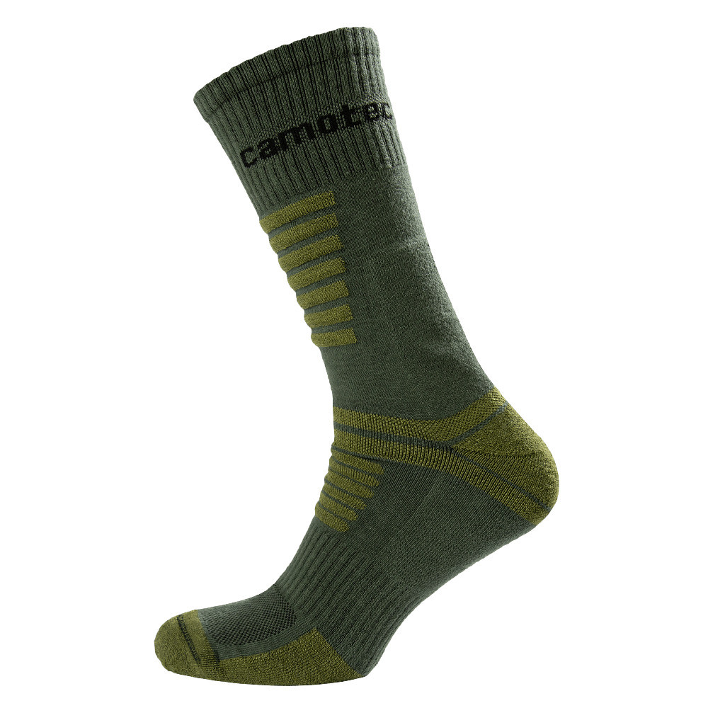 Шкарпетки Camptec Merino Long Олива (8531) РОЗМІР 43-45