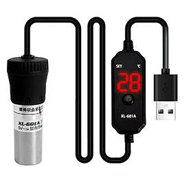 Обігрівач для акваріуму Xilong USB 5V 15W з терморегулятором