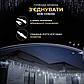 Вулична гірлянда Бахрома 25 м, 405 LED, біла, білий дріт, фото 8