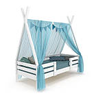 Ліжечко будиночок Sportbaby Вігвам - 2 біле 80х190см
