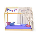 Ліжко будиночок Sportbaby лакова 80х190см