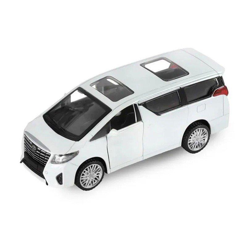 Іграшкова автомодель - ALPHARD білий KM6011Bl