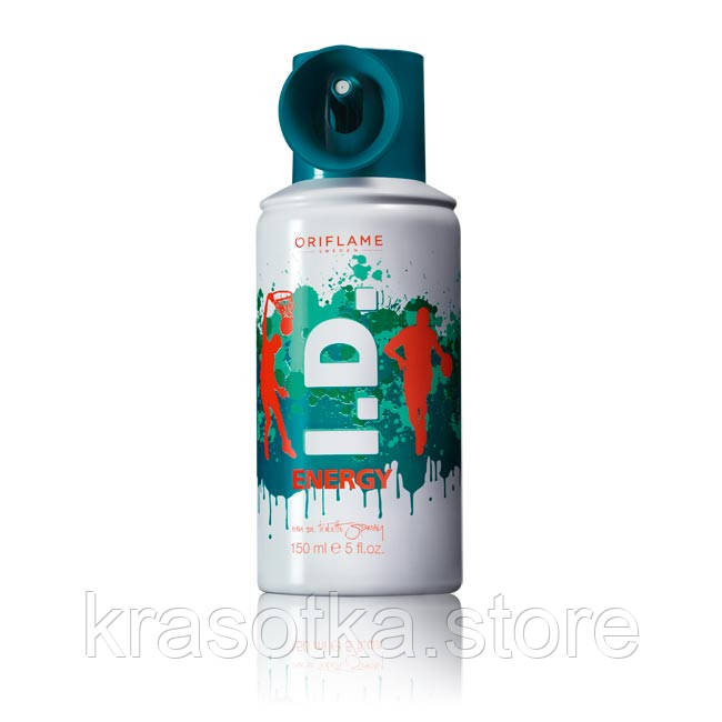 24162 Oriflame. Спрей-парфюм Oriflame I.D. Energy. Орифлейм 24162.