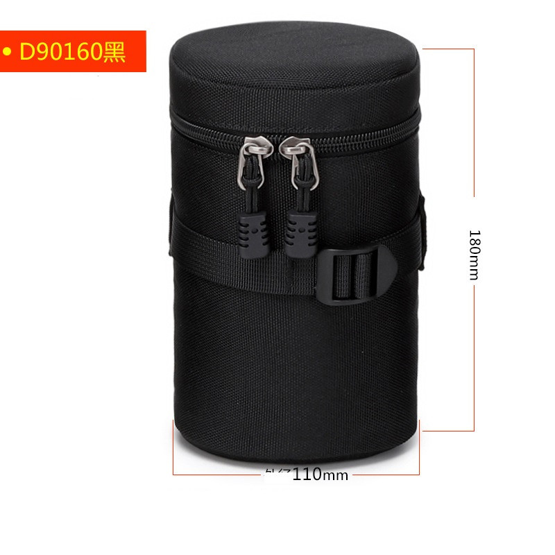 Захисний кофр, чохол, футляр, сумка для об'єктива DULUDA D90160 розмір 90 х 160 — чорний