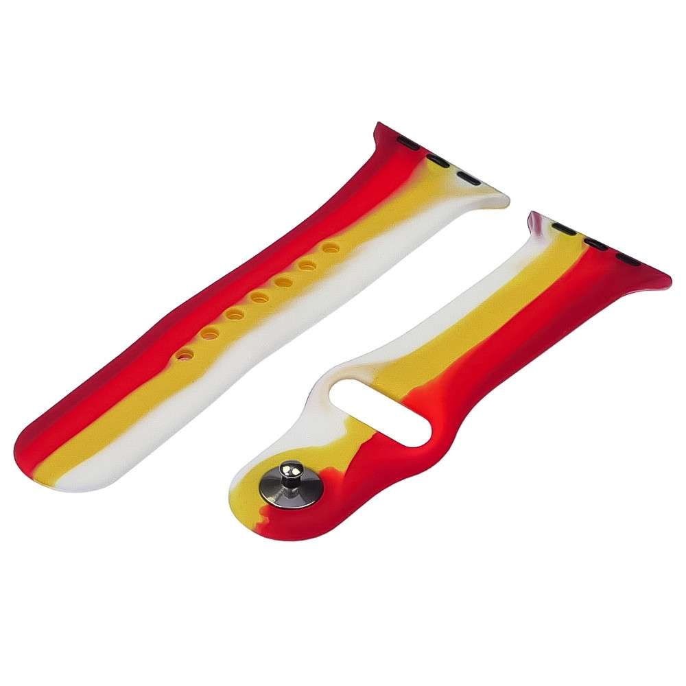 Ремінець силіконовий Rainbow для Apple Watch Sport Band 42/ 44 mm колір 07 розмір S