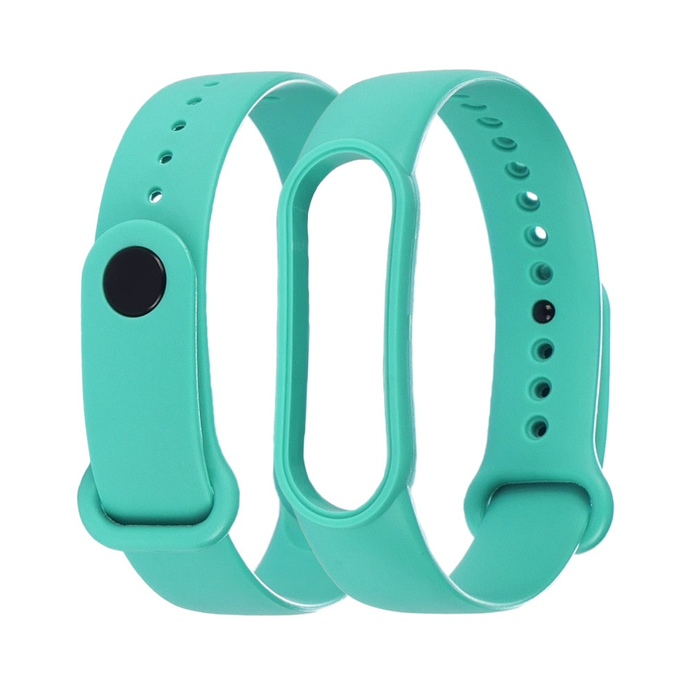 Ремінець силіконовий для Xiaomi Mi Band 5/6 кольору 11 бірюзовий