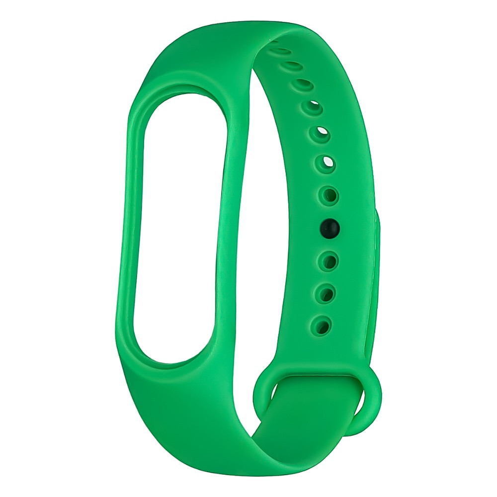 Ремінець силіконовий для Xiaomi Mi Band 3/4 28 зелений