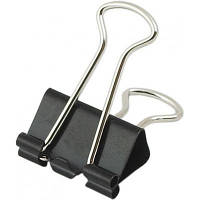 ТОП! Біндер металевий H-Tone 25 мм, 12 шт, чорні (BIND-HT-JJ40316-25) - (gHome)