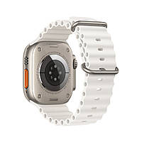 Ремінець силіконовий Hoco iWatch WA12 marine double buckle 38/ 40/ 41 mm white