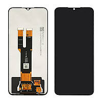 Дисплей для Nokia C22 з чорним тачскрином