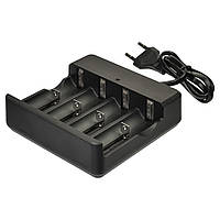 Універсальний зарядний пристрій MD-484A 4.2V 1000mA для акумуляторів 18650/ 16340/26650/ 14500 та інших, 4