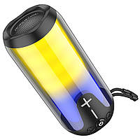 Портативна Bluetooth-колонка Borofone BR33 TWS з LED-підсвіткою black