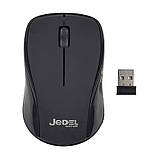 Бездротова миша Jedel W920 2.4 Ghz чорна, фото 3