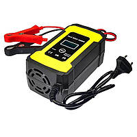 Розумний зарядний пристрій 12 V 6 A для гелевих, кислотних, AGM акумуляторів