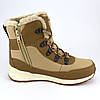 SN51/24 Зимові чоботи бежеві термоботинки на дівчинку Softshell American Club, фото 6