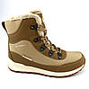 SN51/24 Зимові чоботи бежеві термоботинки на дівчинку Softshell American Club, фото 7