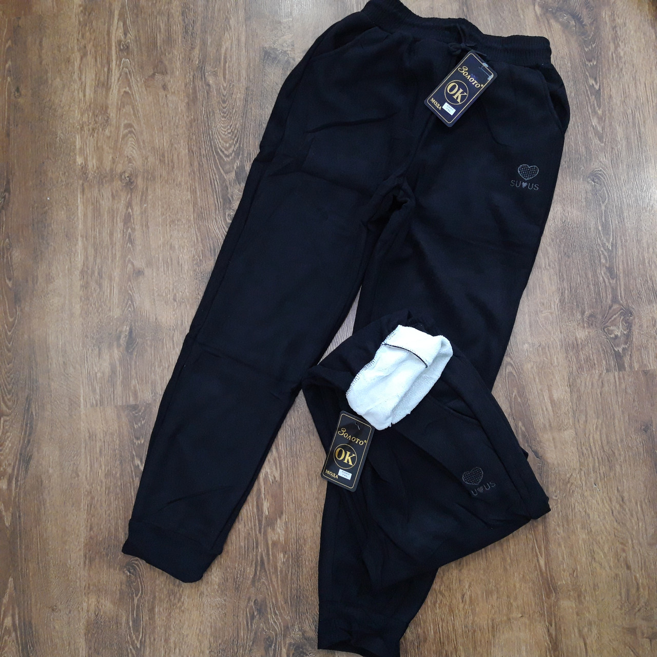 Теплі жіночі вельветові штани"ЗОЛОТО" Art: 982, фото 1