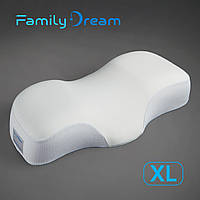 Ортопедична подушка для сну Family Dream розмір XL (clothing:  XL - XXXL) молочний