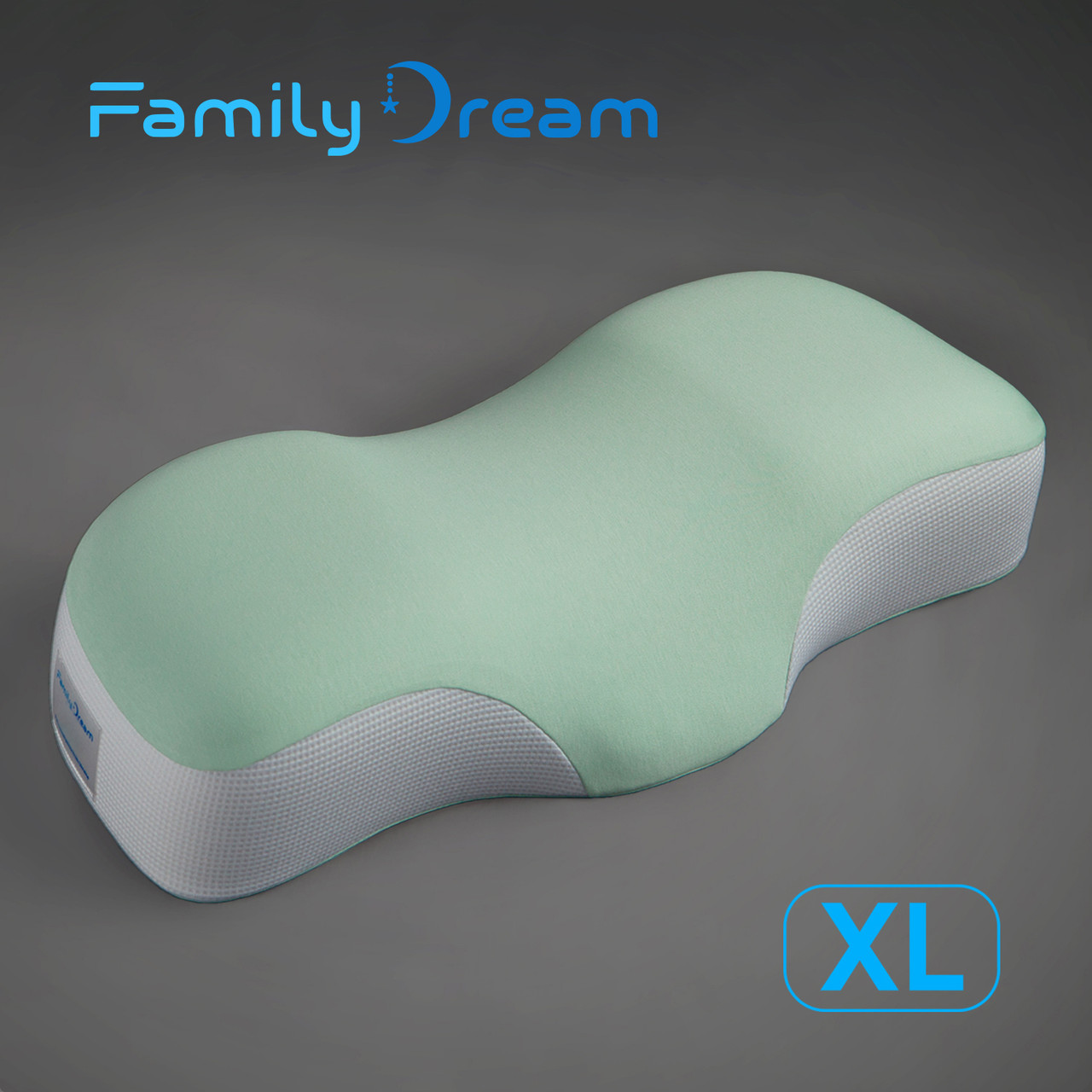 Ортопедична подушка для сну Family Dream розмір XL (clothing: XL - XXXL) м'ята