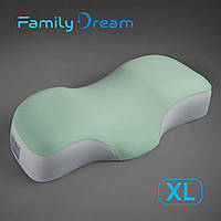 Ортопедична подушка для сну Family Dream розмір XL (clothing: XL - XXXL) м'ята