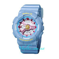 ГОДИННИК CASIO BABY G BA-110 BLUE  AAA