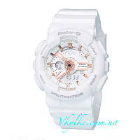 ГОДИННИК CASIO BABY G BA-110 WHITE ROSE AAA