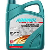 Олива ADDINOL Semi Synth 1040 10w40 4л