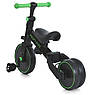 Дитячий біговел велосипед трансформер 3 в 1 PROFI KIDS 10/8д. MBB 1008-1 Чорний, фото 3