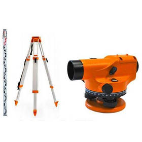 Акумуляторний оптичний рівень 107 м Kraft&Dele KD1095 оптичний нівелір для будівництва