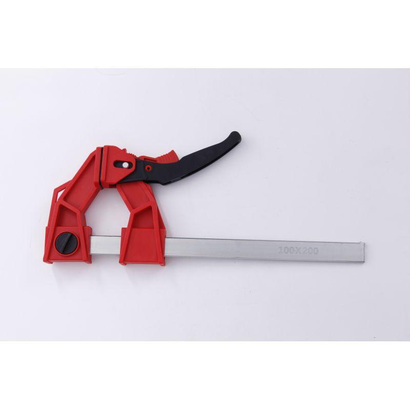 Гвинтовий затискач 230 кг, 600 х 100 мм Kraft&Dele KD10712 Гвинтовий затискач, фото 1