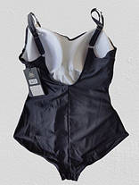 Купальник слитный  впереди юбка 28068 Ирина фуксия(В НАЛИЧИИ ТОЛЬКО 54 56 58 60, фото 3