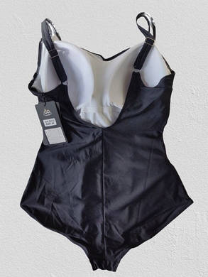 Купальник слитный для полных Fuba 22112 розовый(В НАЛИЧИИ ТОЛЬКО 54 56 58 УКР р-ры), фото 3